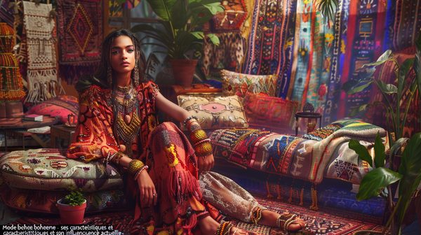 Mode bohème : ses caractéristiques et son influence actuelle